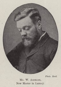 Herr W Ambrose, neuer Meister in der Irrenanstalt von English Photographer