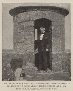 Mr. W. Freeman Halstead (Zeitungskorrespondent) zu neun Jahren Haft als Spion verurteilt von English Photographer