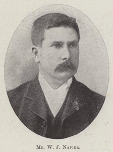 Mr. W. J. Napier von English Photographer