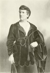 Mr Wilson Barrett als Hamlet (Gravur) von English Photographer