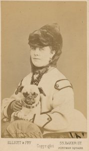 Mrs. Bancroft von English Photographer