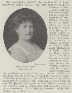 Mrs Jopling-Rowe, gewählt zur RBA von English Photographer