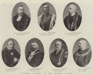 Städtische Ehrungen des Diamantjubiläums von English Photographer