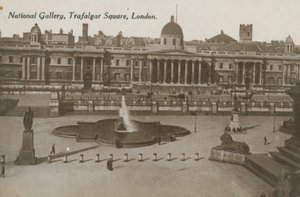National Gallery, Trafalgar Square von English Photographer