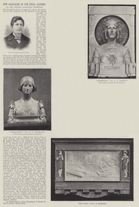 Neue Mitglieder der Royal Academy, Mr. George Glanfield Frampton
