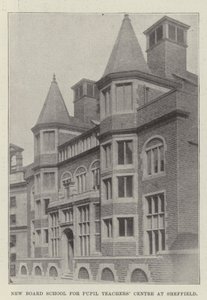 Neue Board School für Pupil Teachers Centre in Sheffield von English Photographer