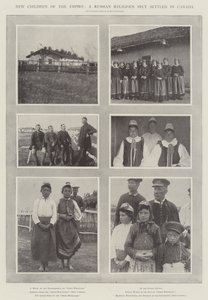 Neue Kinder des Empire, eine russische religiöse Sekte, die sich in Kanada niedergelassen hat von English Photographer