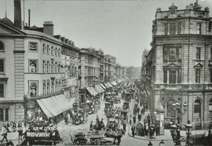 New Oxford Street: Blick nach Osten von Saint Giles Circus, 1895