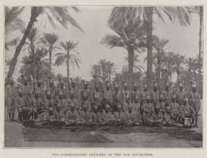 Unteroffiziere des 11. Sudanesen von English Photographer
