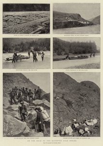 Auf dem Weg zu den Goldfeldern von Klondyke von English Photographer