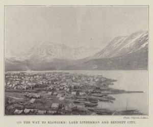 Auf dem Weg nach Klondike, Lake Linderman und Bennett City von English Photographer