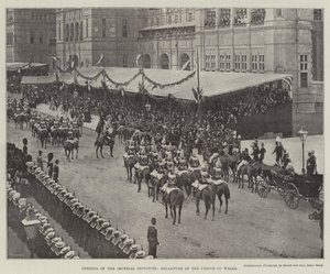 Eröffnung des Imperial Institute, Abreise des Prinzen von Wales von English Photographer