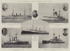 Unsere Admiräle und ihre Flaggschiffe