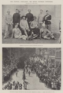 Unsere kolonialen Hilfstruppen, das zweite viktorianische Kontingent von English Photographer