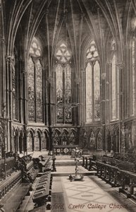 Oxford, Exeter College Chapel von English Photographer