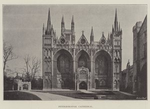 Kathedrale von Peterborough von English Photographer