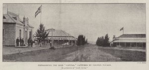 Pietersburg, die Burenhauptstadt, erobert von Oberst Plumer von English Photographer