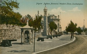 Pilgrim Fathers Memorial, Western Shore, Southampton von English Photographer