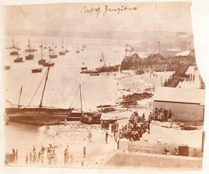 Hafen von Sansibar, aus einem Album von Henry Morton Stanley von English Photographer