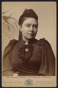Porträt, Victoria, Prinzessin Royal, verheiratet mit Kaiser Friedrich III. von Deutschland von English Photographer