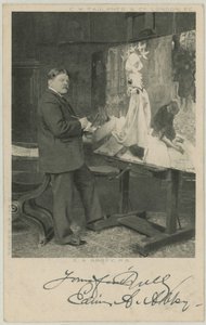 Porträt von Edwin Austin Abbey