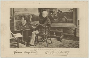 Porträt von G A Storey von English Photographer