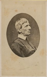 Porträt von John Henry Newman von English Photographer