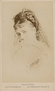 Porträt der Prostituierten Mabel Gray von English Photographer