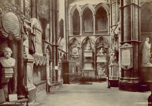 Postkarte der Westminster Abbey von English Photographer