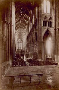 Postkarte der Westminster Abbey von English Photographer