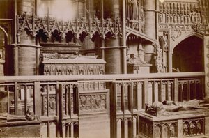 Postkarte von Westminster Abbey von English Photographer