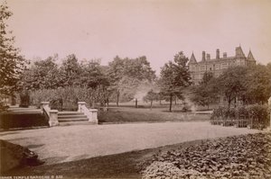 Postkarte mit den Inner Temple Gardens von English Photographer