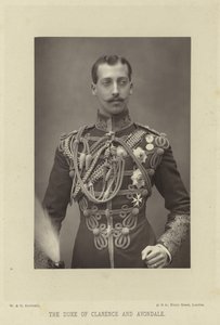 Prinz Albert Victor, Herzog von Clarence und Avondale von English Photographer