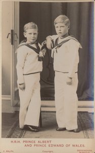 Prinz Albert und Prinz Edward von Wales