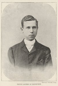 Prinz Alfred von Edinburgh von English Photographer