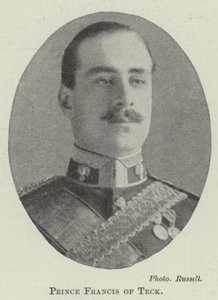 Prinz Francis von Teck von English Photographer