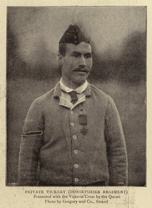Private Vickery, Dorsetshire Regiment von English Photographer
