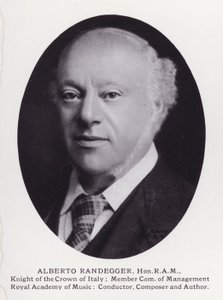Prominente Männer von London: Alberto Randegger von English Photographer