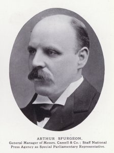 Prominente Männer von London: Arthur Spurgeon von English Photographer