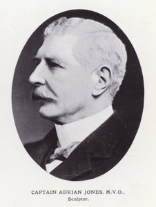 Prominente Männer von London: Captain Adrian Jones von English Photographer