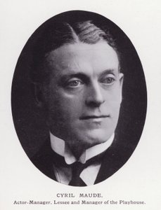 Prominente Männer von London: Cyril Maude von English Photographer