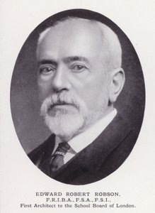 Prominente Männer von London: Edward Robert Robson von English Photographer