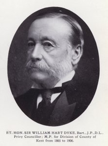 Prominente Männer von London: Rt Hon Sir William Hart Dyke von English Photographer