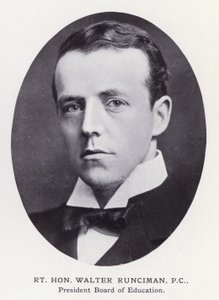 Prominente Männer von London: Rt Hon Walter Runciman von English Photographer