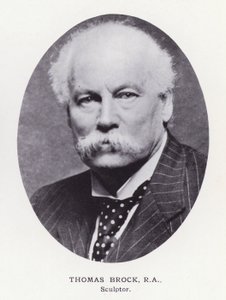 Prominente Männer von London: Thomas Brock von English Photographer