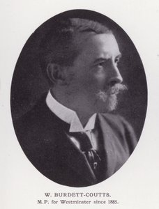 Prominente Männer von London: W Burdett-Coutts von English Photographer