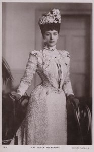 Königin Alexandra (s/w Foto) von English Photographer