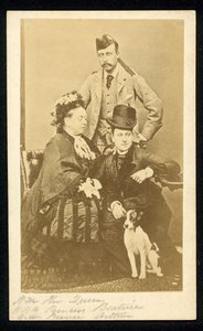 Königin Victoria, Prinzessin Beatrice und Prinz Arthur