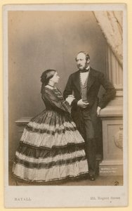 Königin Victoria und der Prinzgemahl von English Photographer
