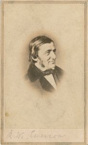 Ralph Waldo Emerson von English Photographer